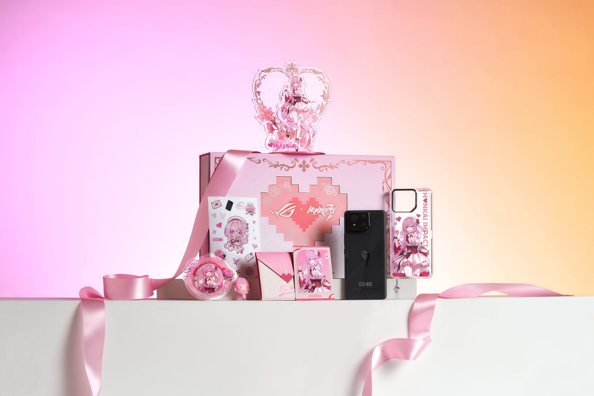 ROG 聯名《崩壞 3rd》詮釋粉色浪漫，超美愛莉希雅限定禮盒限量登場