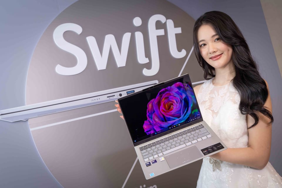宏碁 Swift AI 筆電系列全面升級亮相，GA1 智慧螢幕同步登場打造沉浸娛樂體驗